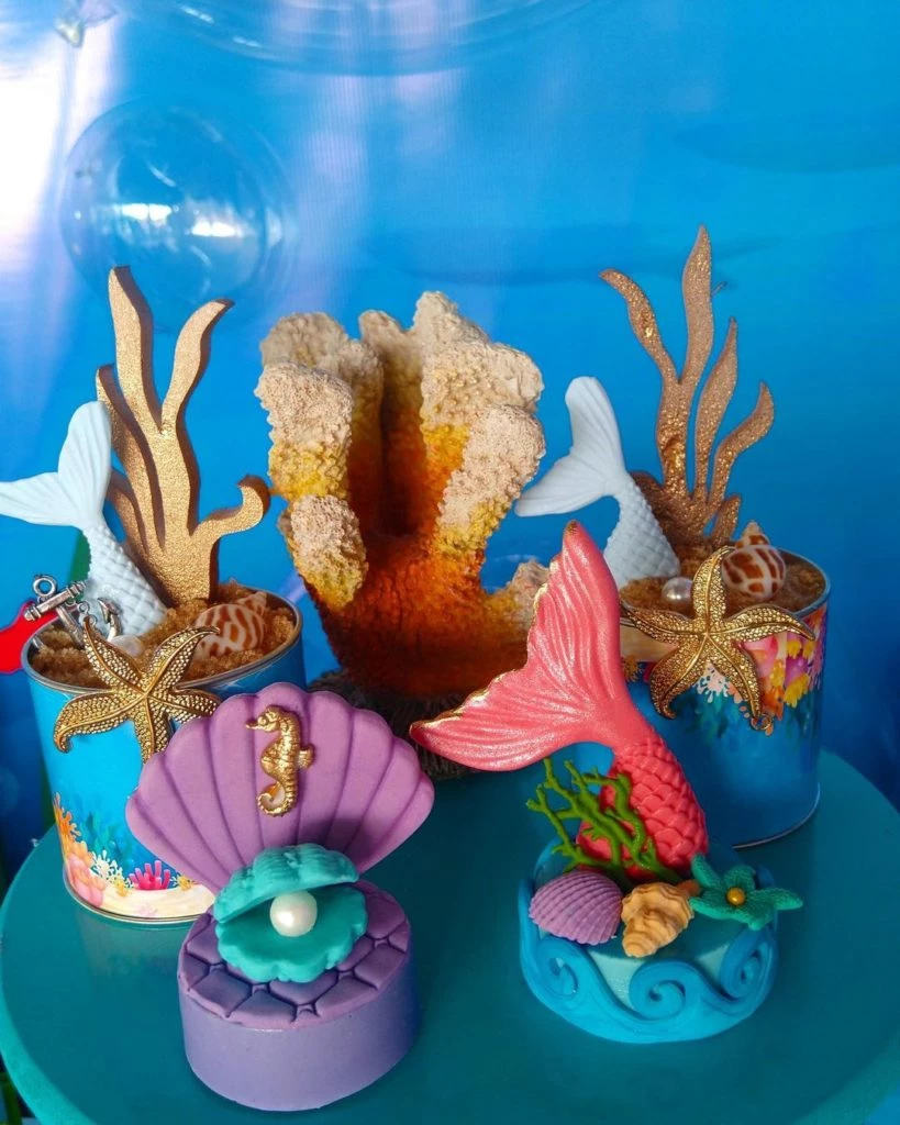 El candy del cumple de la hija de Gabriela Sari