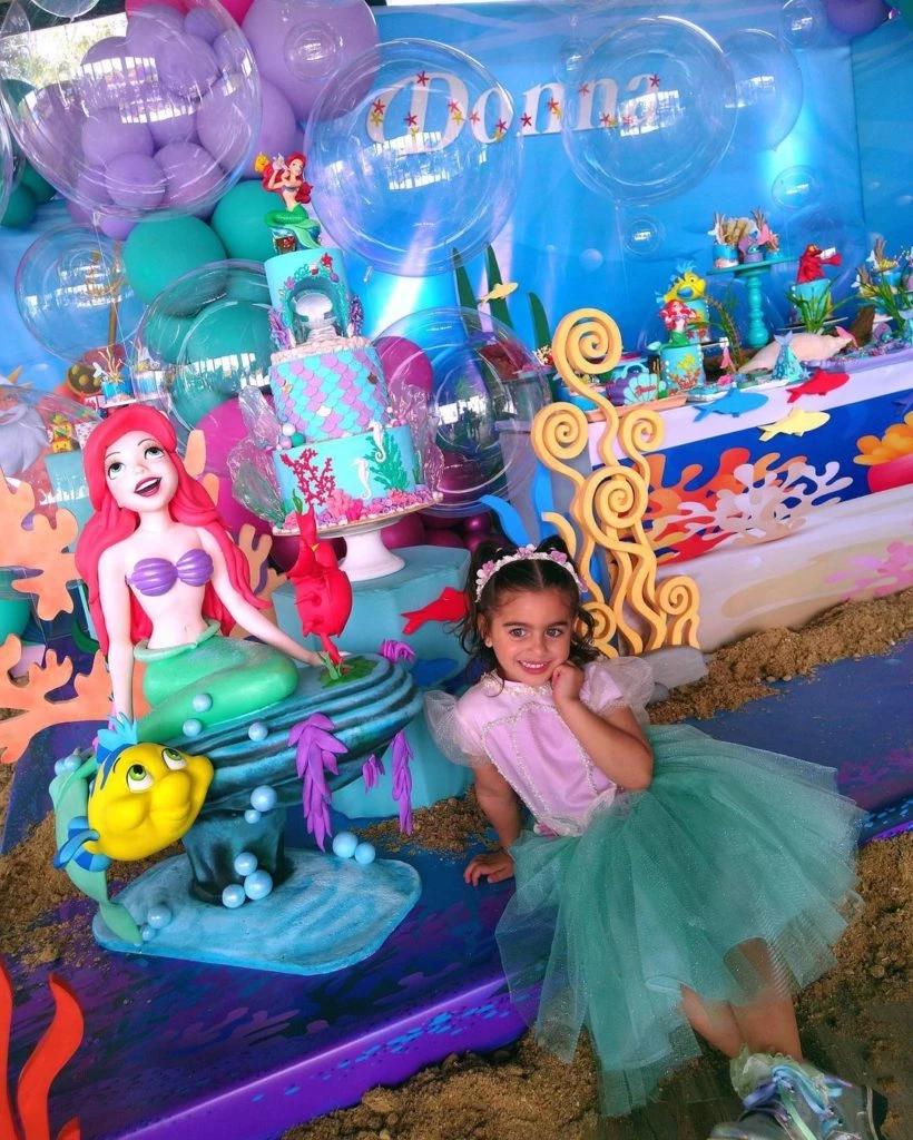 El cumpleaños de la hija de Gabriela Sari