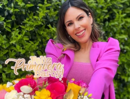 El look barbiecore de Barby Franco para celebrar la primavera