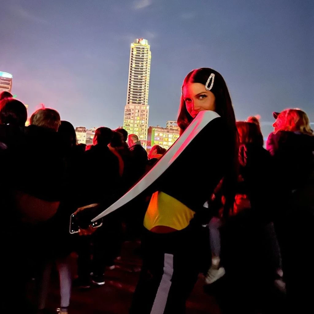 El look canchero de Zaira Nara