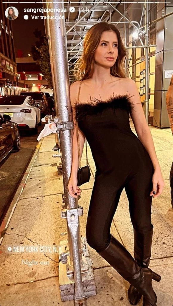 El look sexy de la China Suárez para su salida romántica con Rusherking en Nueva York