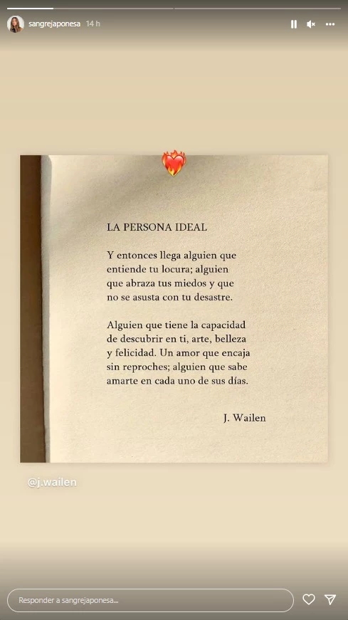 El mensaje de la China Suárez para su novio Rusherking