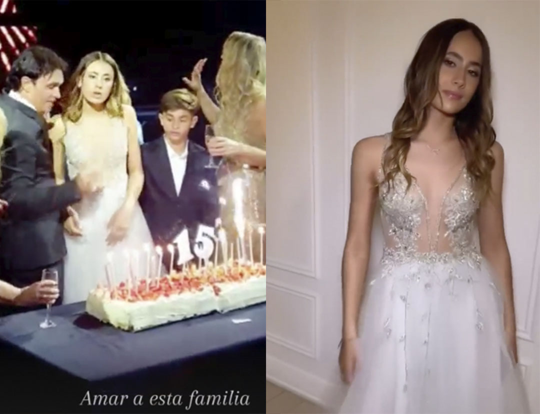 Las fotos de la fiesta de 15 de Francesca, la hija de Ivana Saccani y Sebastián Estevanez