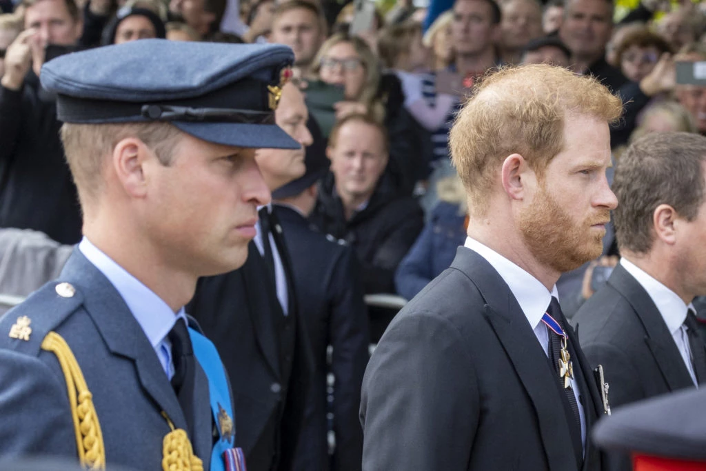 Los príncipes William y Harry. Foto: Fotonoticias. 