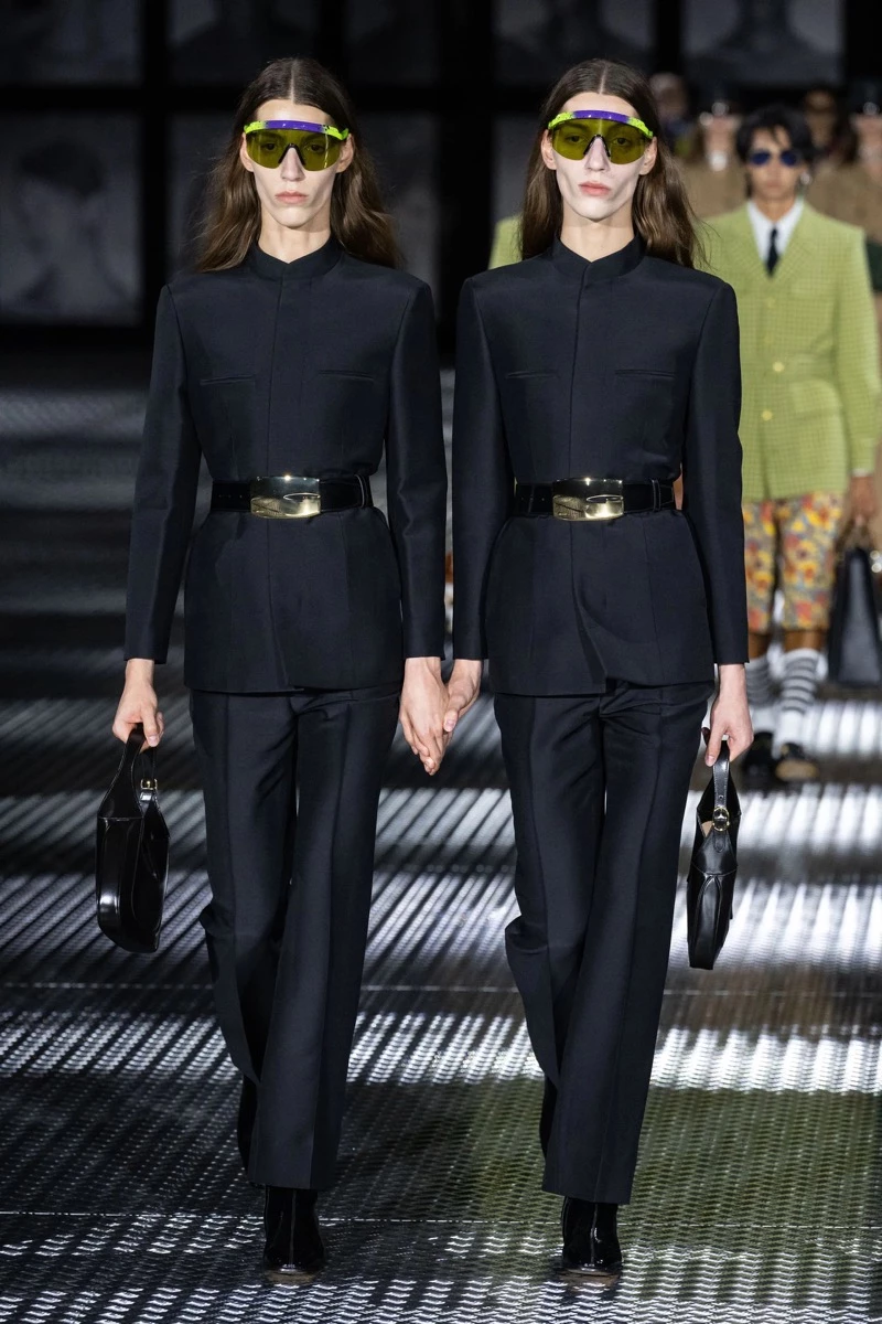 desfile Gucci Gemelos