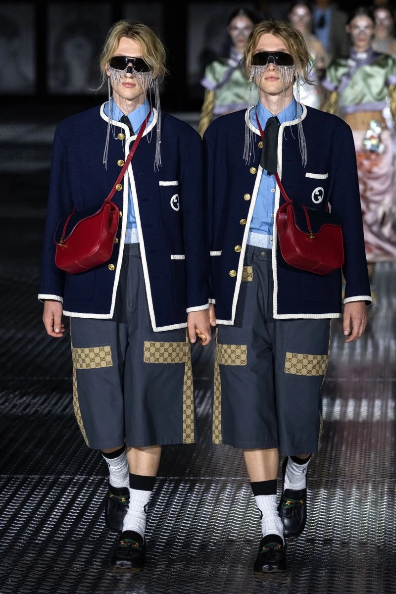 desfile Gucci Gemelos