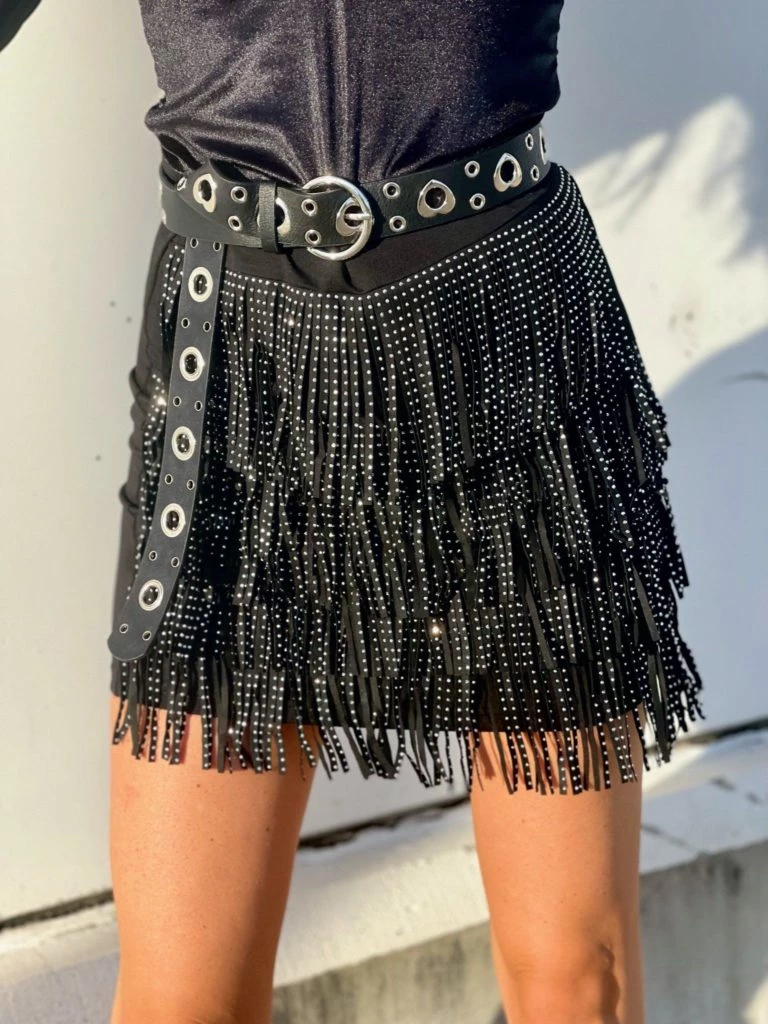 Flecos, lentejuelas y strass: los imbatibles para tu look boho moderno