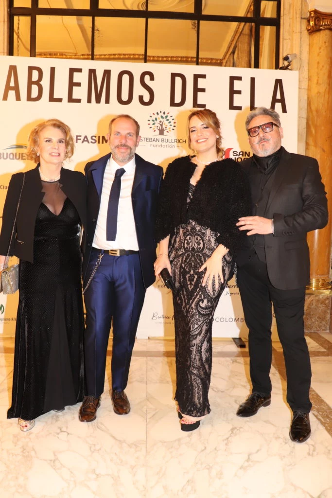 Eleonora Pueyrredón, Hernán Casal, Carolina Resch y Jorge Amado