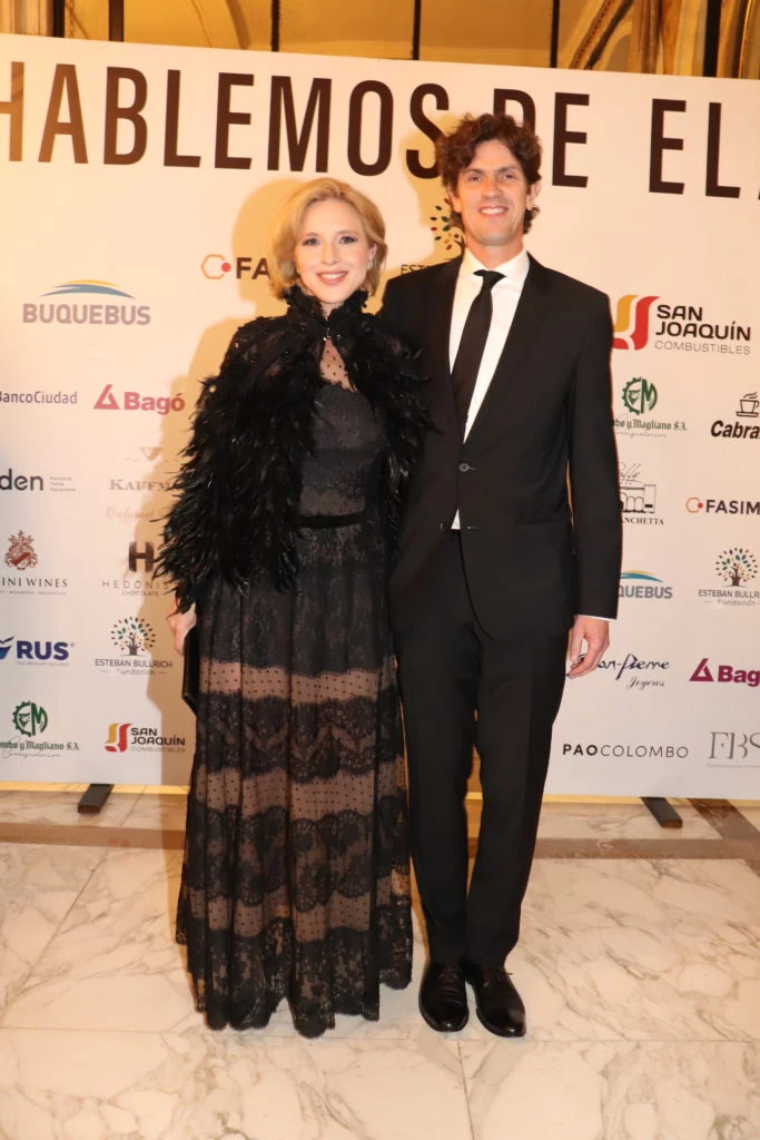 Carla Peterson y Martín Lousteau