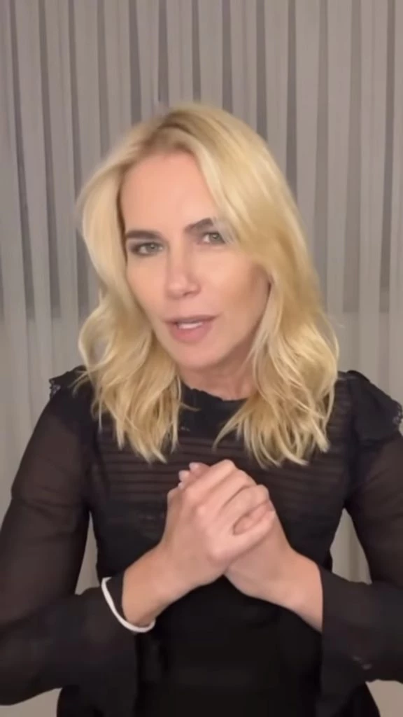 Valeria Mazza en su vivo en Instagram. Foto Instagram.