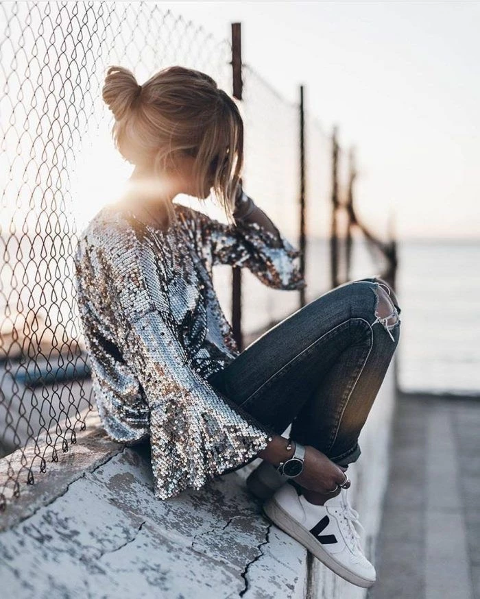 Un outfit ideal para el idea. Foto Pinterest.