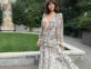 Calu Rivero y su vestido de Natalia Antolín. Foto Instagram.