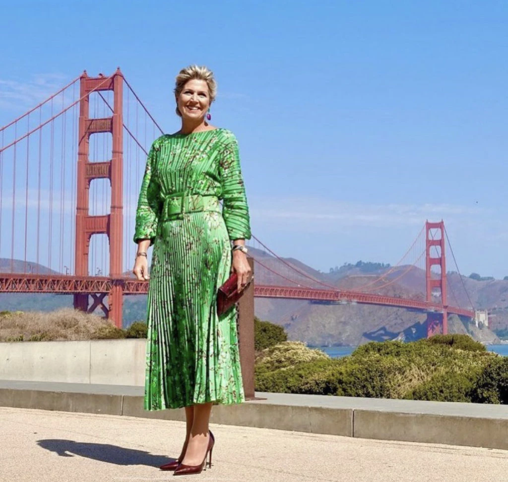En San Francisco con un look más veraniego. Foto: Instagram.