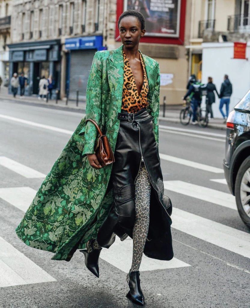 Street style animal print