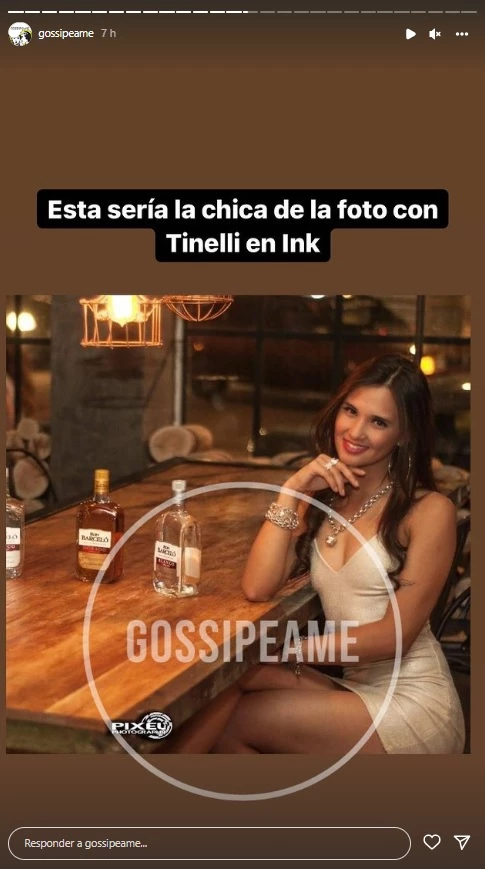 La mujer que estuvo a los besos con Marcelo Tinelli