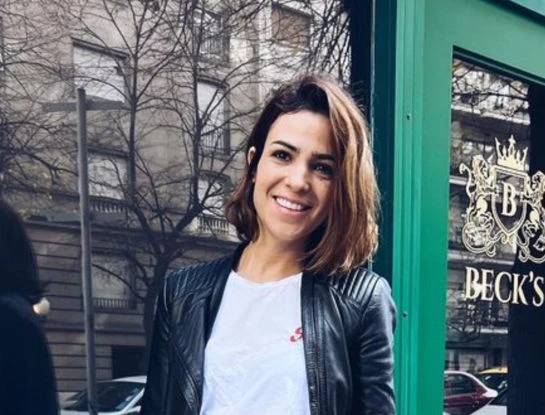 La reacción de Agustina Cherri al ver cuánto creció su panza