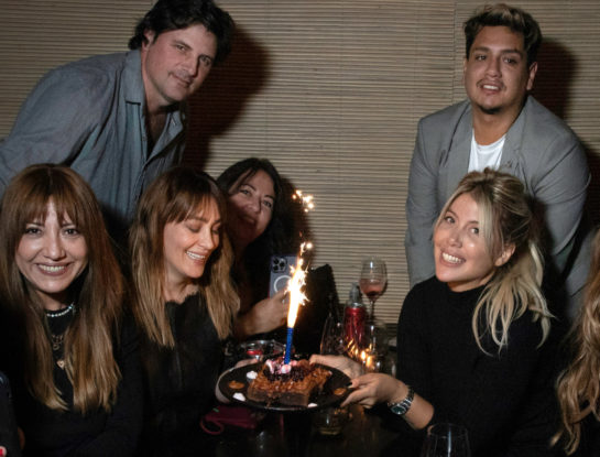 Las fotos de Wanda Nara en el festejo de cumpleaños de su amiga Sol Estevanez
