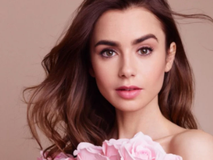 Lily Collins se cortó el flequillo para Elimly in Paris