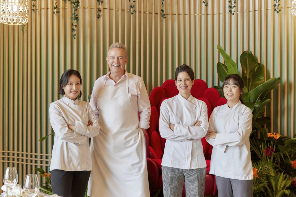 restaurante Louis Vuitton