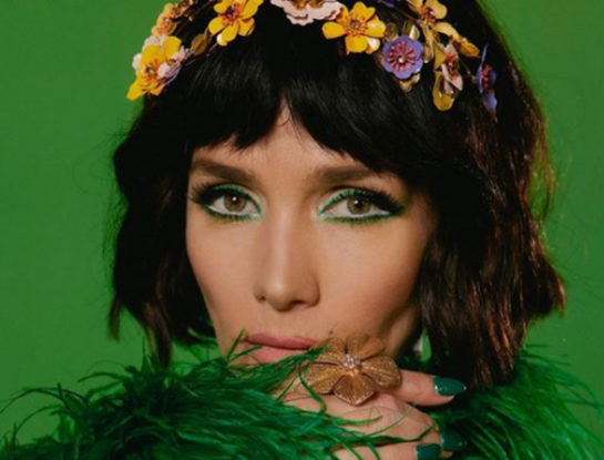 El look verde total de Natalia Oreiro en Quién es la Máscara 