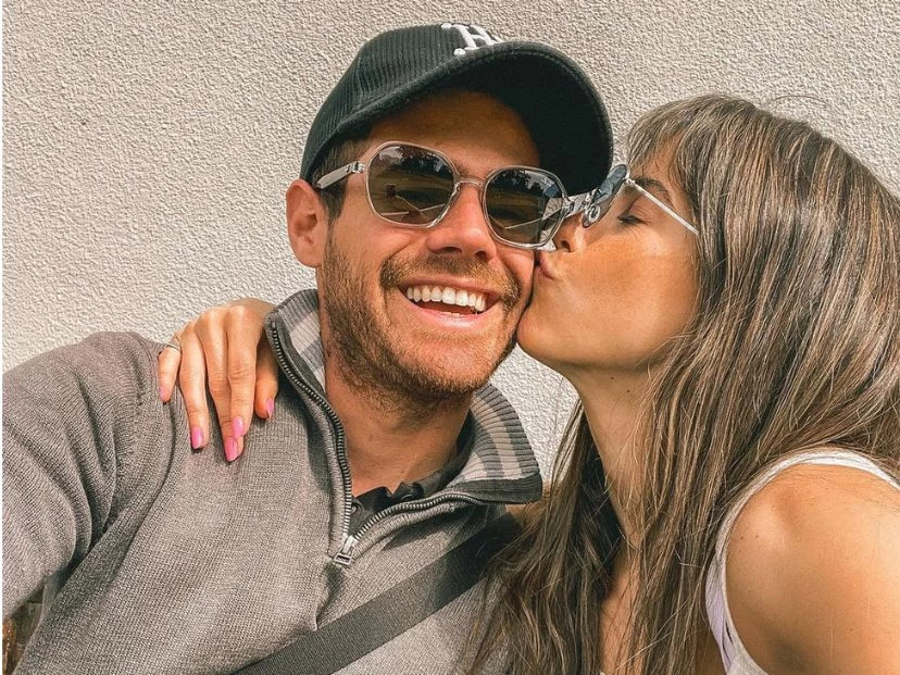 El finde romántico de Gastón Soffiriti y Cande Molfese