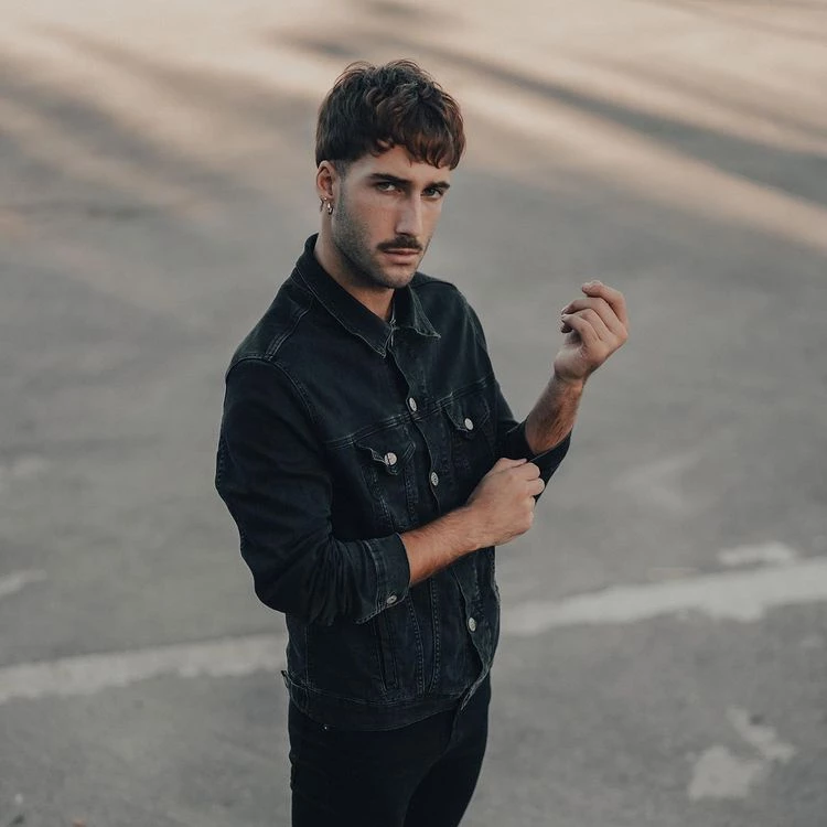 Valentino Ayello, cocinero y modelo