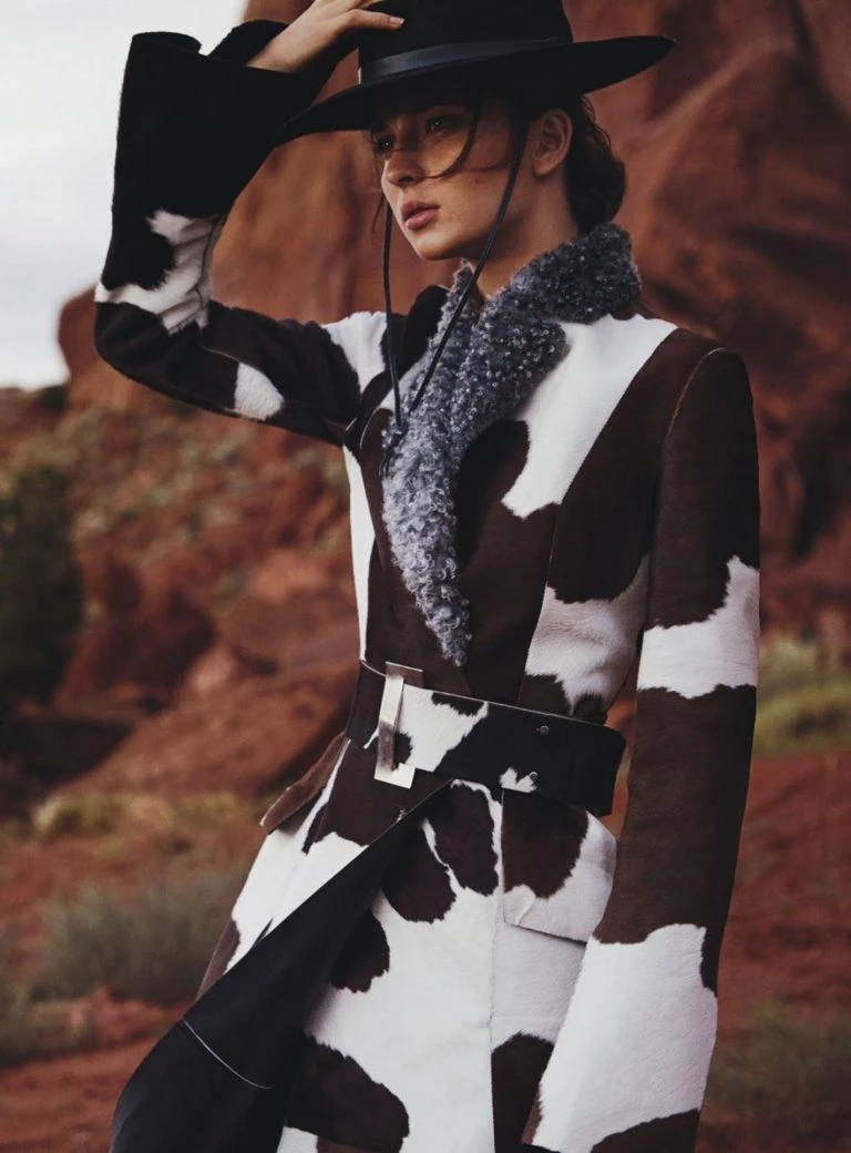 Cow print, la estampa furor entre las influencers