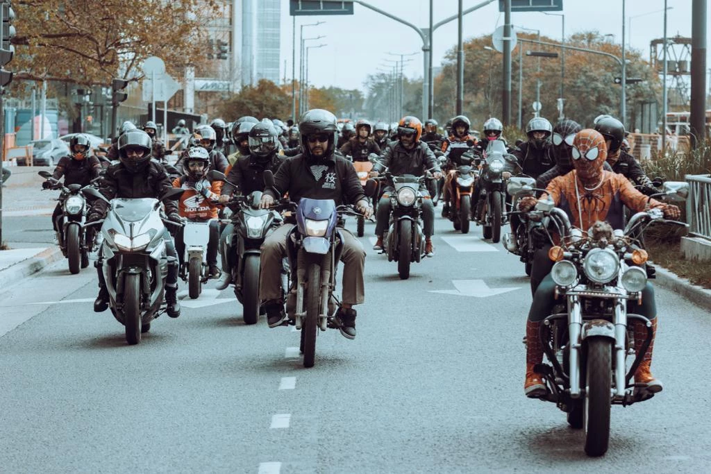 Ruteada solidaria con Belen Couso