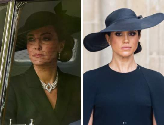Funeral de la reina Isabel II: los elegantes y sobrios looks de Kate Middleton y Meghan Markle