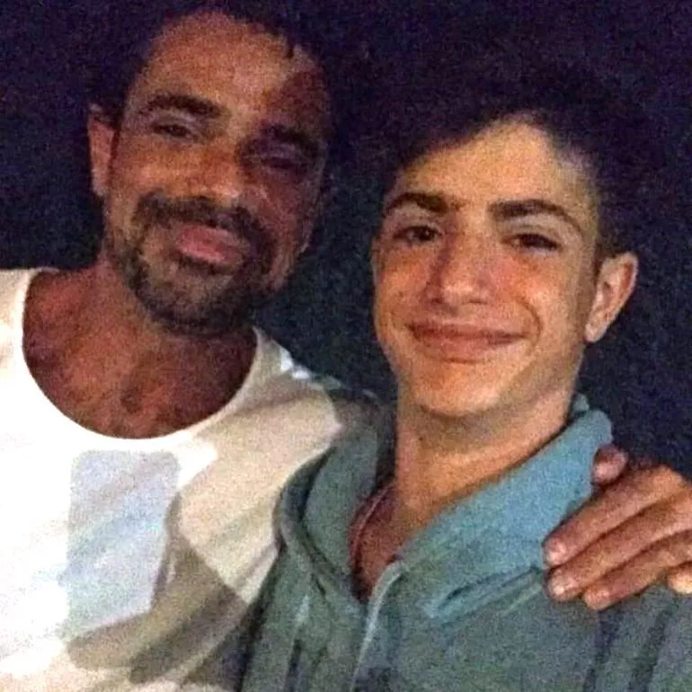 Así está Mateo, el hijo de Luciano Castro que cumplió 20 años