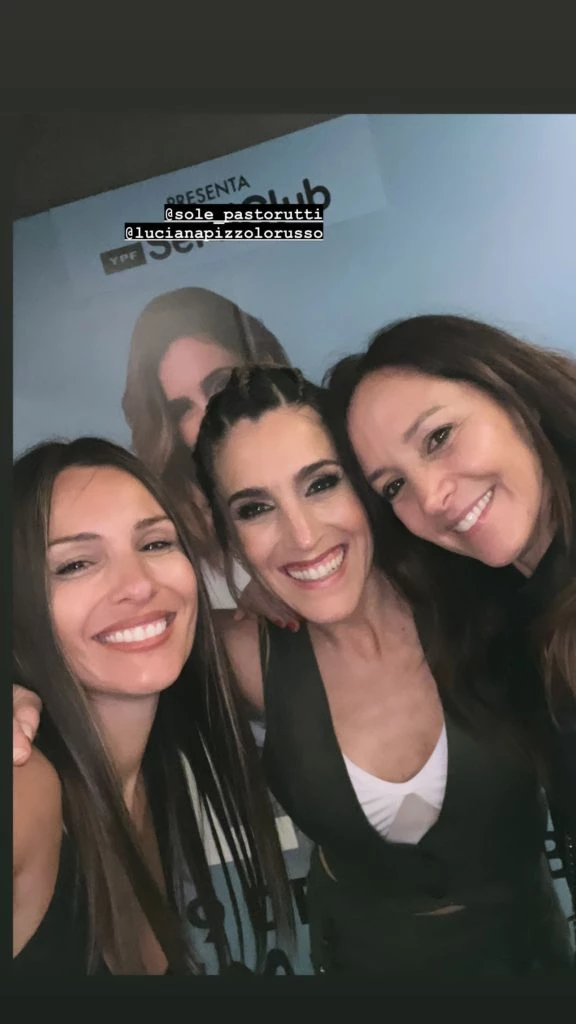 Pampita, la sole y luciana pizzolorusso
