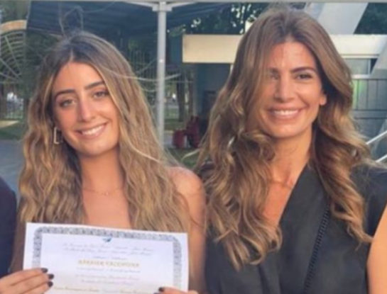 Así está Valentina, la hija de Juliana Awada: tiene 19 años y estudia administración de empresas en Europa