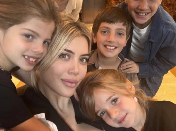 Así es la lujosa van en la que Wanda Nara lleva a sus hijos al colegio