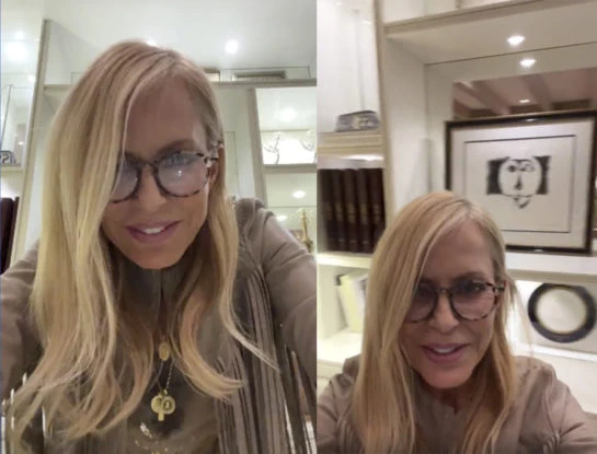 Así es la oficina que Cecilia Bolocco tiene en su nueva casa, donde exhibe su corona de Miss Universo 1987