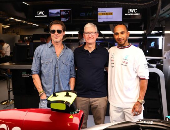 Brad Pitt se une a Lewis Hamilton para su próxima película