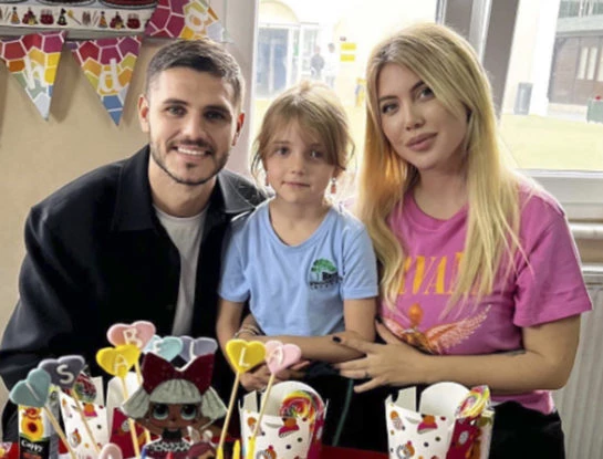 Las fotos del cumpleaños de Isabella, la hija de Wanda Nara y Mauro Icardi