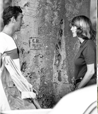 Carlos III y Camilla Parker Bowles en la década del 70