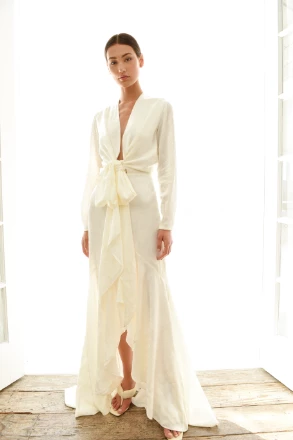 Así será el vestido de novia de Cecilia Bolocco