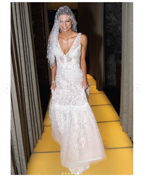 Así será el vestido de novia de Cecilia Bolocco