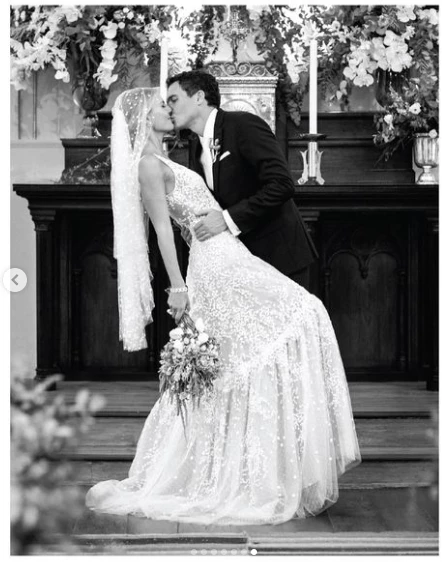 Así será el vestido de novia de Cecilia Bolocco