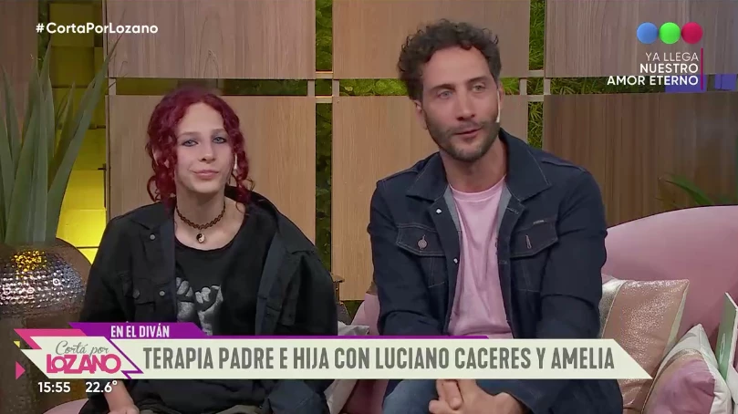 Amelia hija de Luciano Cáceres