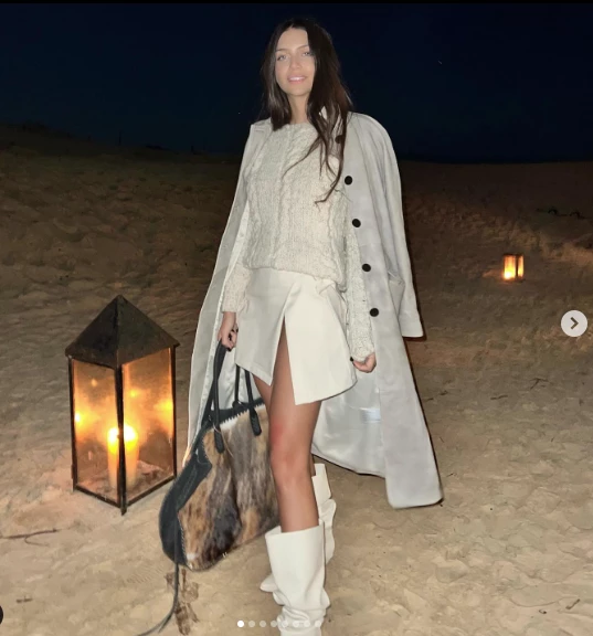 Zaira Nara llevó el look super trendy que mostró la China Suárez