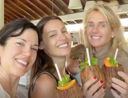 Pampita y sus amigas en Punta CAna