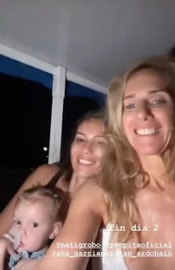 Pampita y sus amigas en Punta CAna