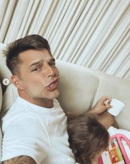 Las fotos de Ricky Martin junto a su hija, Lucía