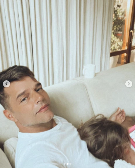 Las fotos de Ricky Martin junto a su hija, Lucía