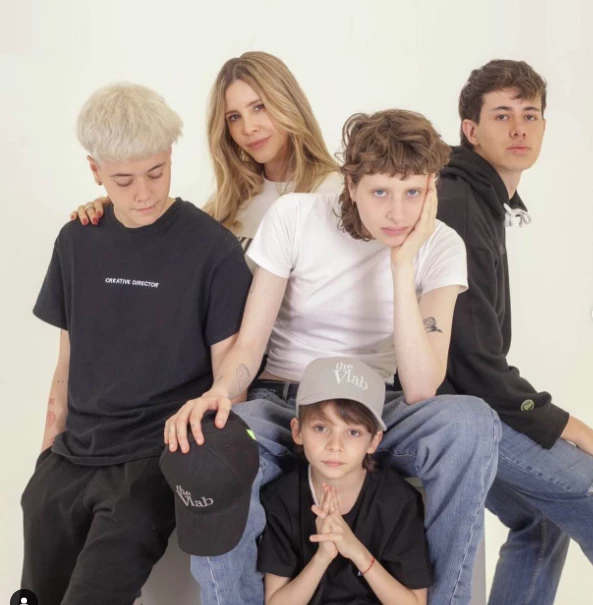 guillermina valdes con hijos