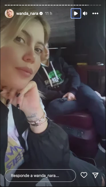 Así es la lujosa van en la que Wanda Nara lleva a sus hijos al colegio