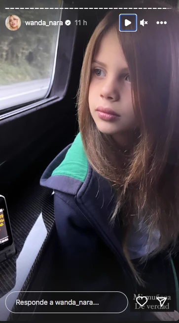 Así es la lujosa van en la que Wanda Nara lleva a sus hijos al colegio