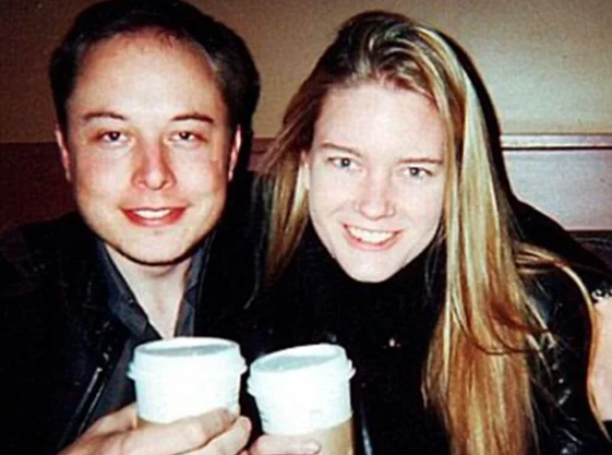 Elon Musk y su primera mujer